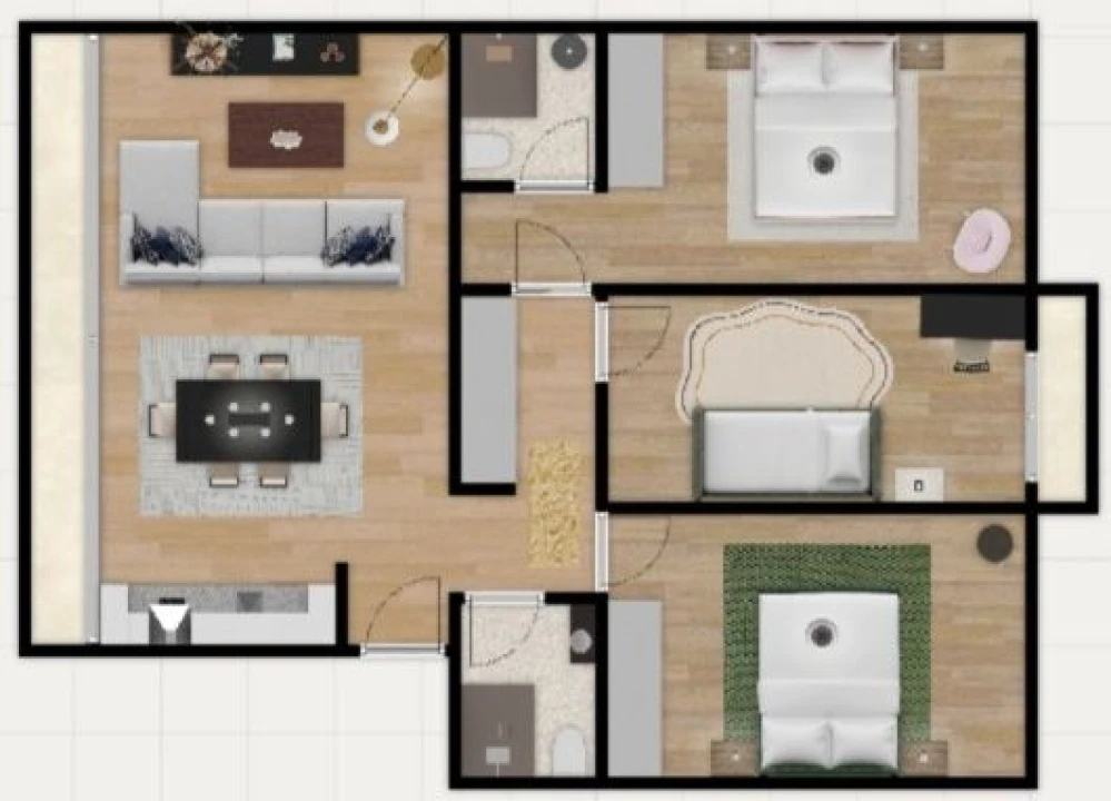 Apartamento T3 para Venda em Benfica Foto 15