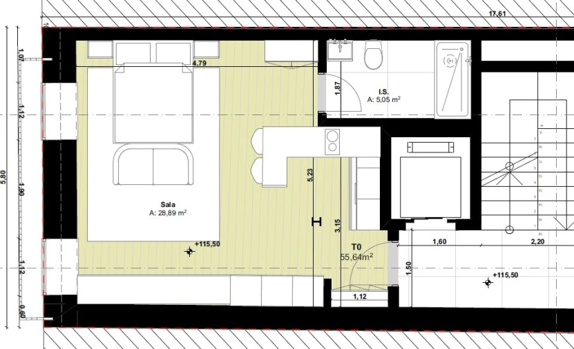 Apartamento para Venda em Cedofeita, Santo Ildefonso, Sé, Miragaia, São Nicolau e Vitória Planta 1