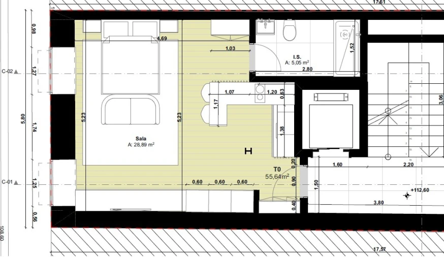 Apartamento para Venda em Cedofeita, Santo Ildefonso, Sé, Miragaia, São Nicolau e Vitória Planta 1