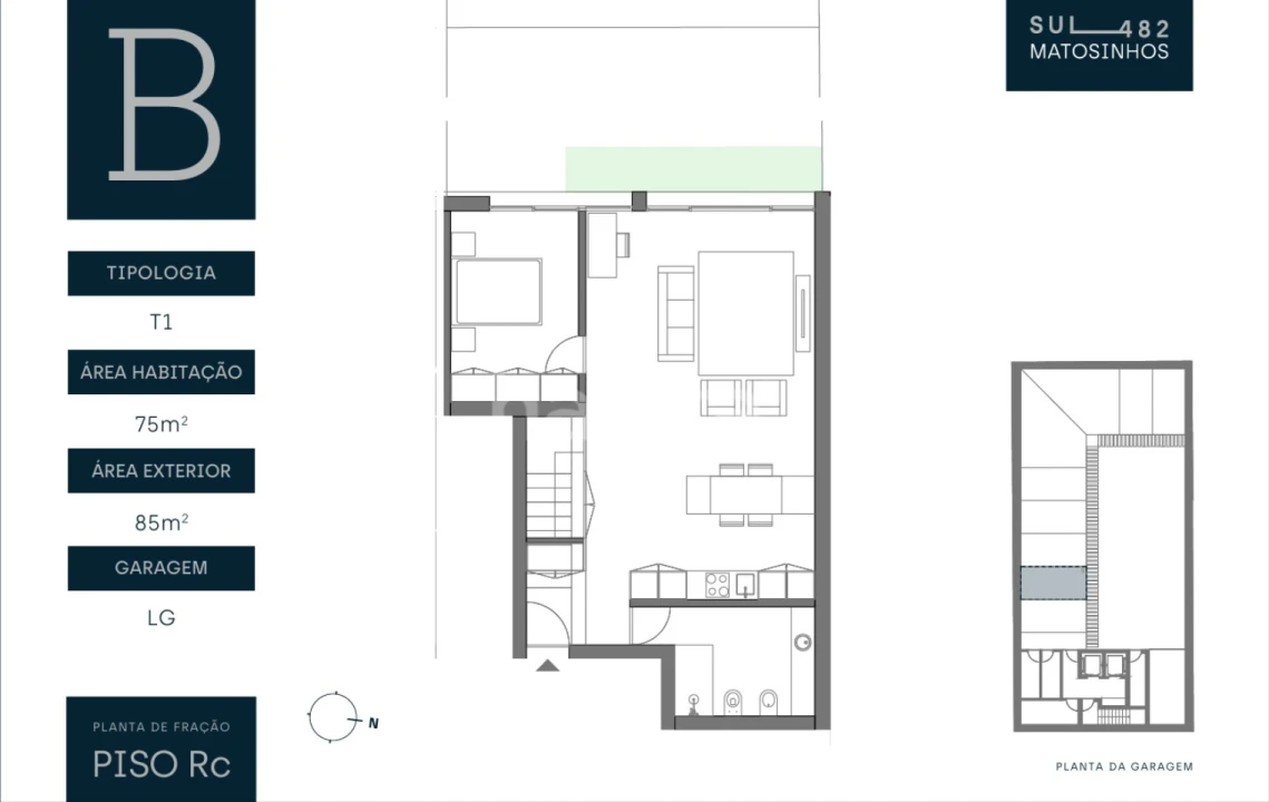 Apartamento T1 para Venda em Matosinhos e Leça da Palmeira Foto 15