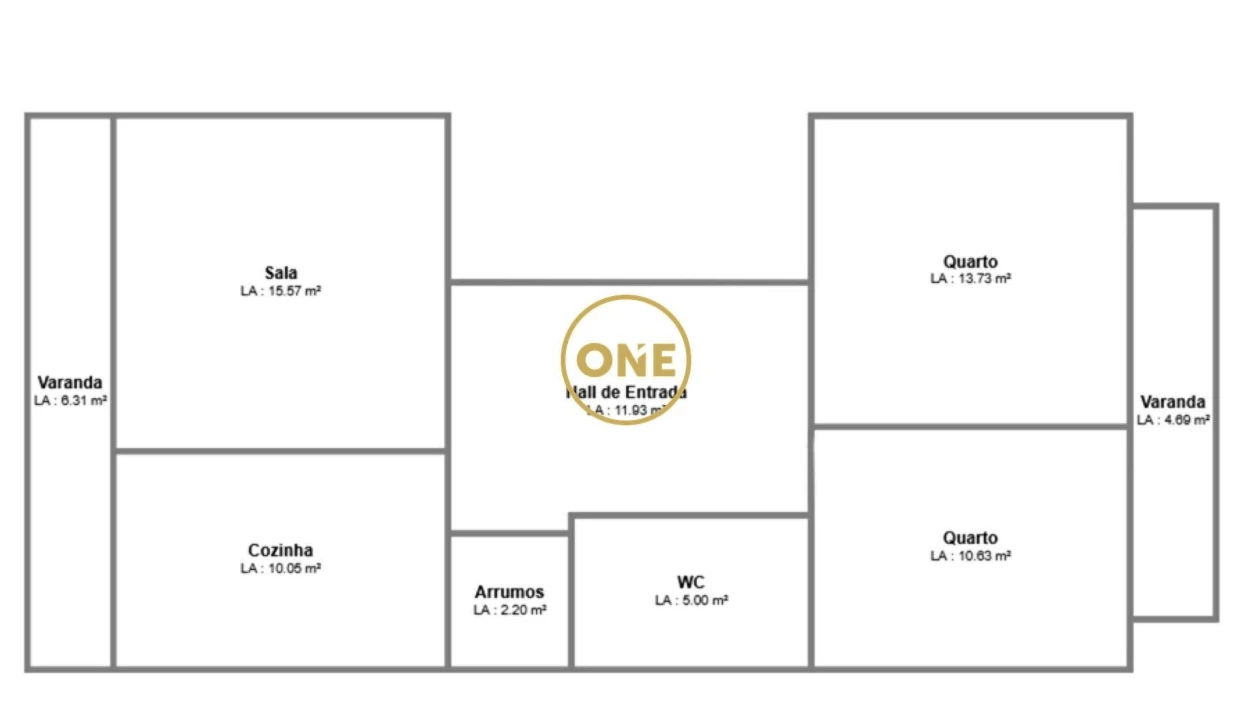 Apartamento T2 para Venda em Cidade da Maia Foto 20
