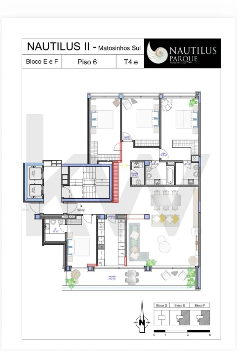 Apartamento T4 para Venda em Matosinhos e Leça da Palmeira