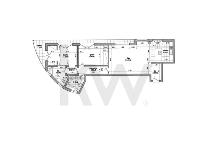 Apartamento T2 para Venda em São Domingos de Rana Foto 38