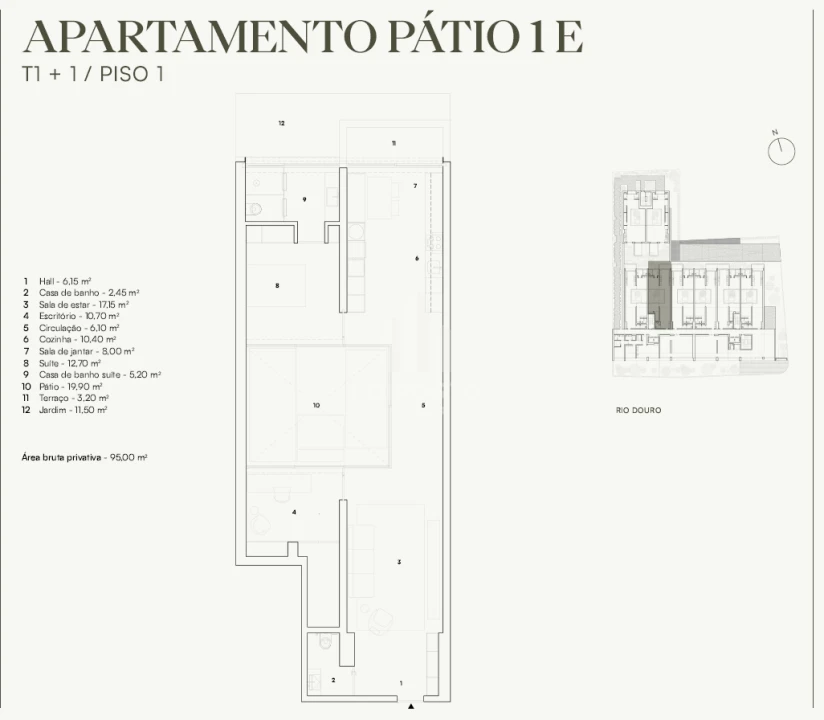 Apartamento T2 para Venda em Lordelo do Ouro e Massarelos Foto 2
