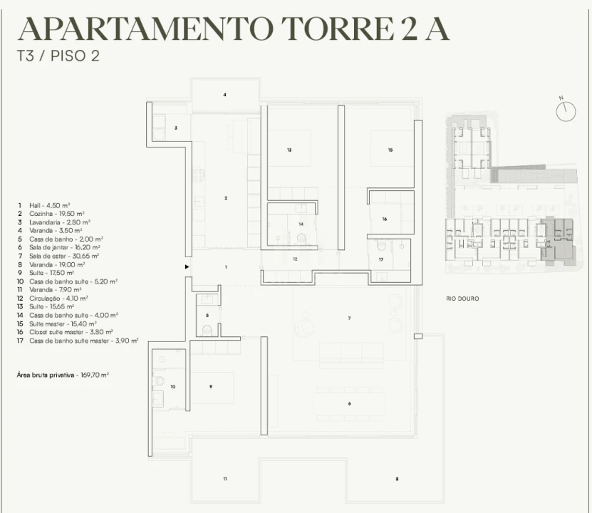 Apartamento T3 para Venda em Lordelo do Ouro e Massarelos Foto 2