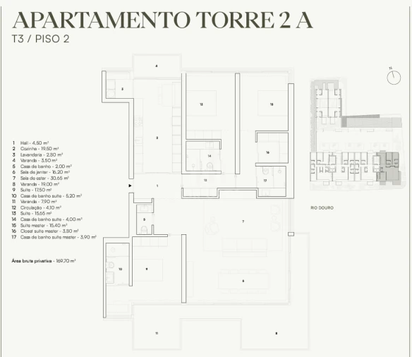 Apartamento T3 para Venda em Lordelo do Ouro e Massarelos Foto 2