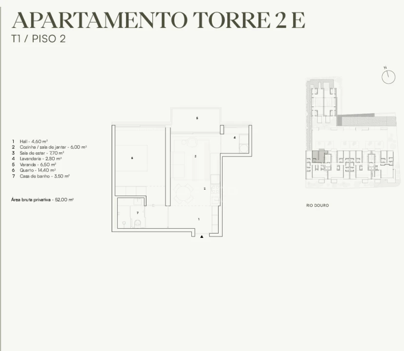 Apartamento T1 para Venda em Lordelo do Ouro e Massarelos Foto 2