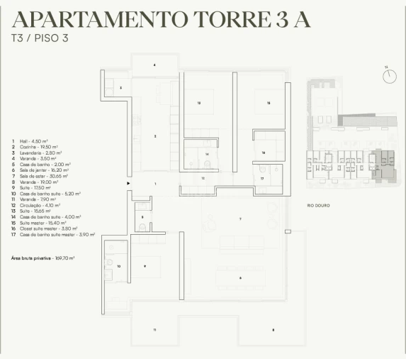 Apartamento T3 para Venda em Lordelo do Ouro e Massarelos Foto 2