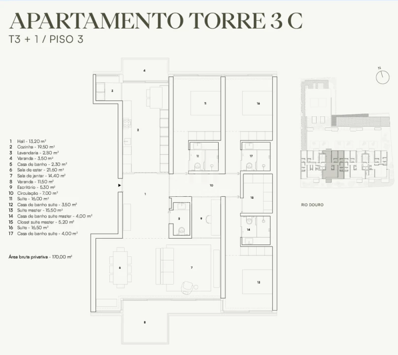 Apartamento T4 para Venda em Lordelo do Ouro e Massarelos Foto 2