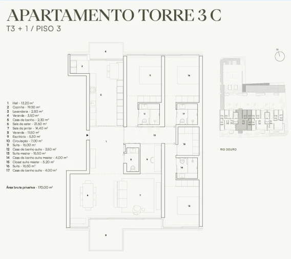 Apartamento T4 para Venda em Lordelo do Ouro e Massarelos Foto 2