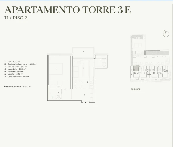 Apartamento T1 para Venda em Lordelo do Ouro e Massarelos Foto 2