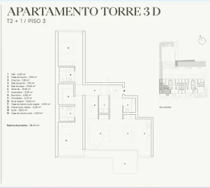 Apartamento T3 para Venda em Lordelo do Ouro e Massarelos