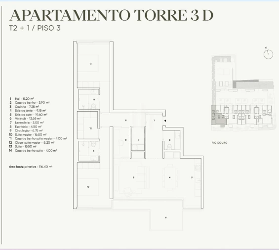 Apartamento T3 para Venda em Lordelo do Ouro e Massarelos Foto 3
