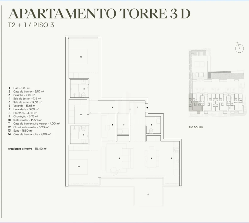 Apartamento T3 para Venda em Lordelo do Ouro e Massarelos Foto 3