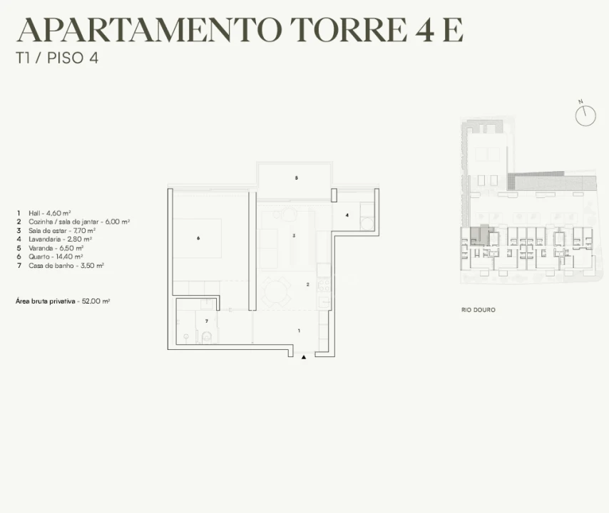 Apartamento T1 para Venda em Lordelo do Ouro e Massarelos Foto 5