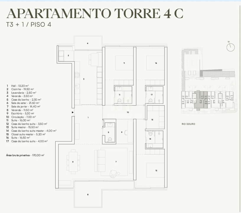 Apartamento T4 para Venda em Lordelo do Ouro e Massarelos Foto 2