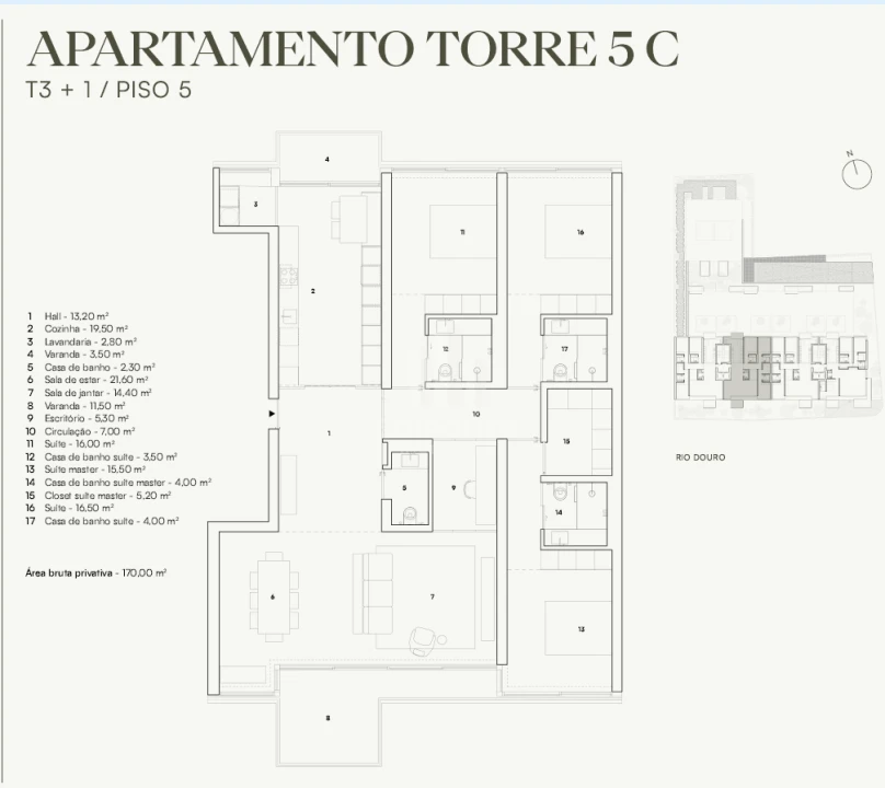 Apartamento T4 para Venda em Lordelo do Ouro e Massarelos Foto 2