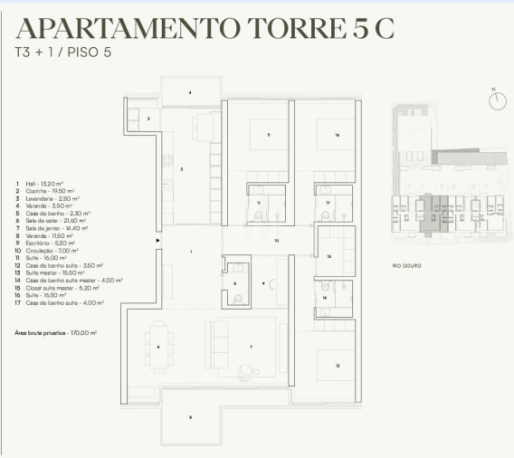 Apartamento T4 para Venda em Lordelo do Ouro e Massarelos Foto 2