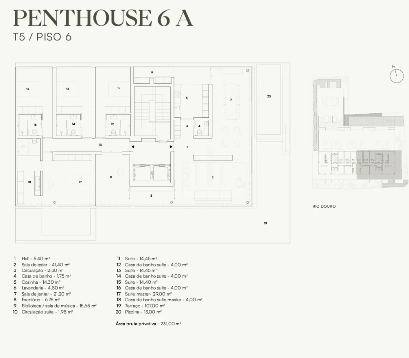 Apartamento T5 para Venda em Lordelo do Ouro e Massarelos Foto 3