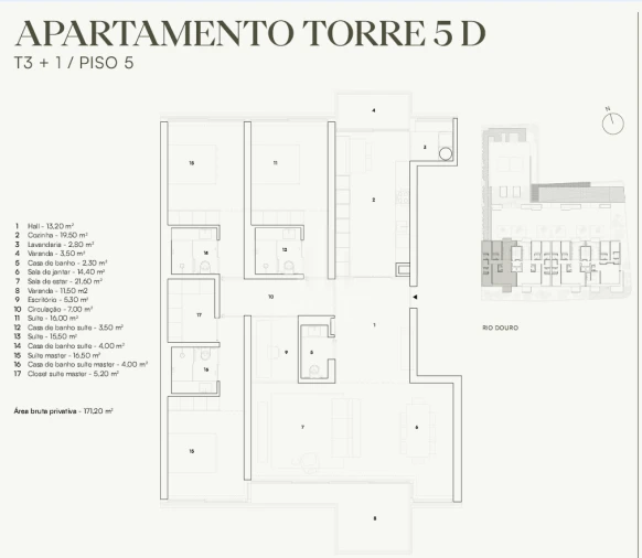 Apartamento T4 para Venda em Lordelo do Ouro e Massarelos Foto 2