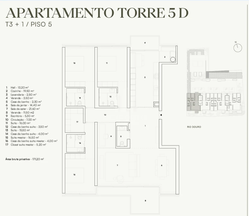 Apartamento T4 para Venda em Lordelo do Ouro e Massarelos Foto 2