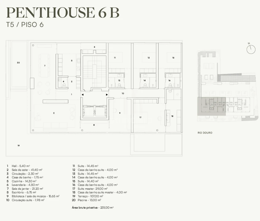 Apartamento T5 para Venda em Lordelo do Ouro e Massarelos Foto 2