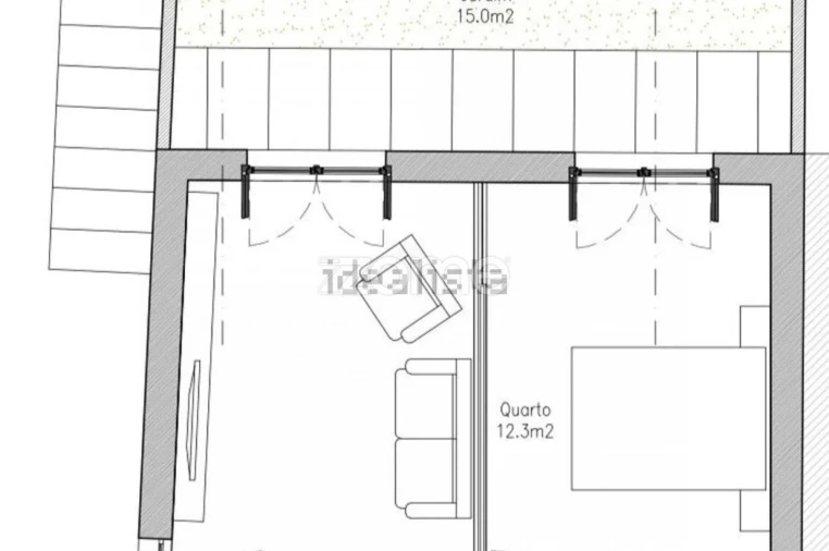 Apartamento T1 para Arrendamento em Cedofeita, Santo Ildefonso, Sé, Miragaia, São Nicolau e Vitória Foto 31