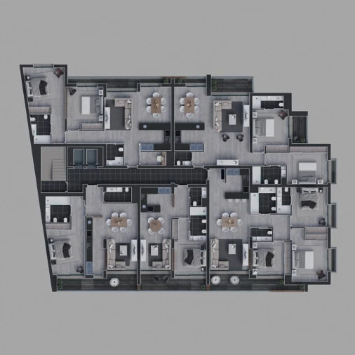 Apartamento T1 para Venda em Ribeira Brava Planta 1