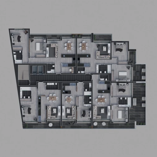 Apartamento T1 para Venda em Ribeira Brava Planta 2