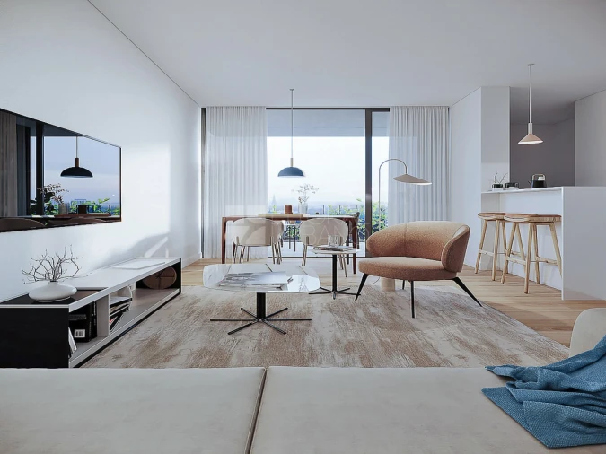 Apartamento T1 para Venda em Madalena Foto 13