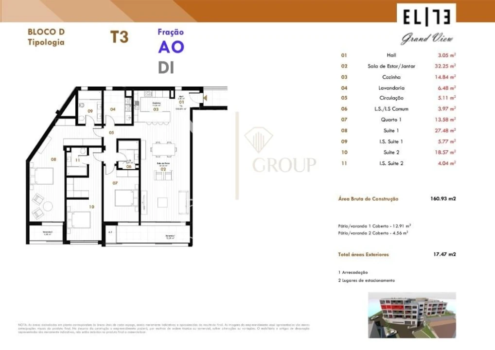 Apartamento T3 para Venda em Estreito de Camara de Lobos Foto 19