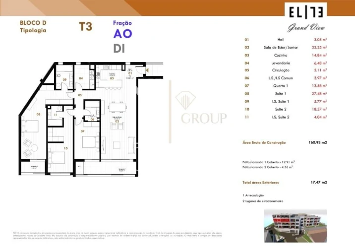Apartamento T3 para Venda em Estreito de Camara de Lobos Foto 19