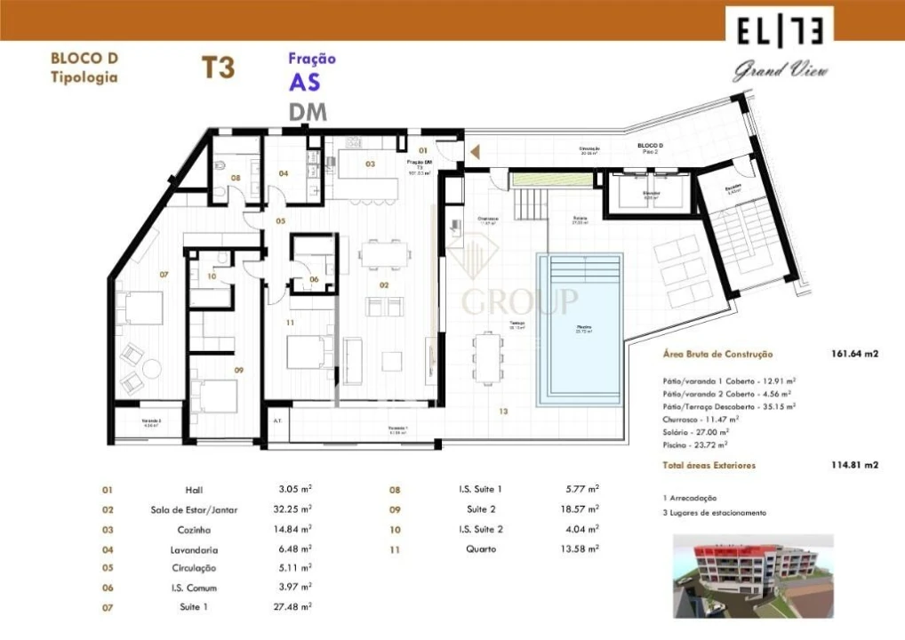 Apartamento T3 para Venda em Estreito de Camara de Lobos Foto 20