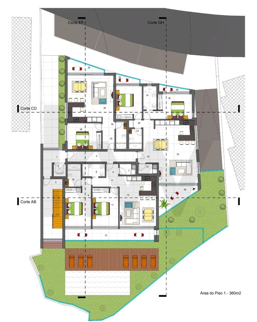 Apartamento T2 para Venda em Ponta do Sol Foto 9