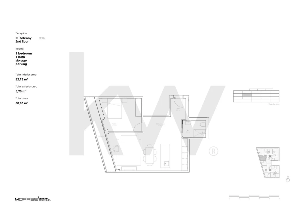 Apartamento T1 para Venda em Paranhos Foto 21