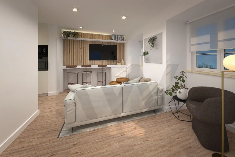 Apartamento T1 para Venda em Santo António Foto 3