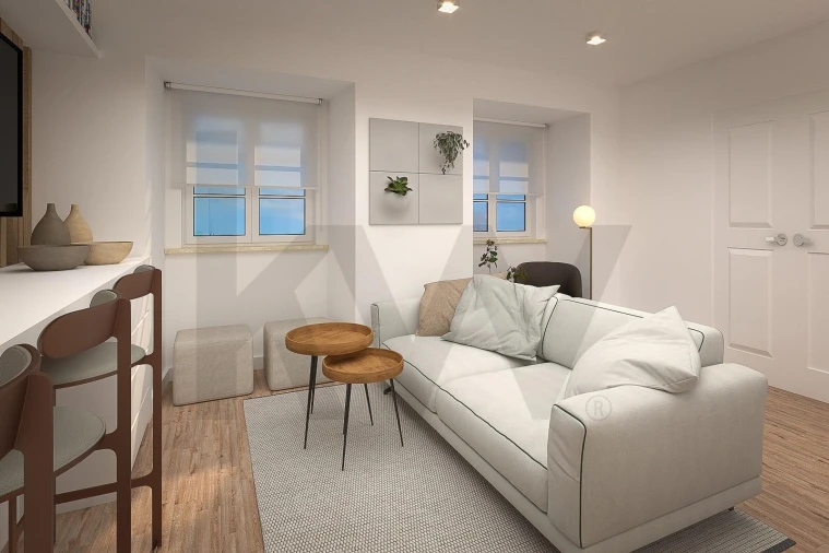 Apartamento T1 para Venda em Santo António Foto 4