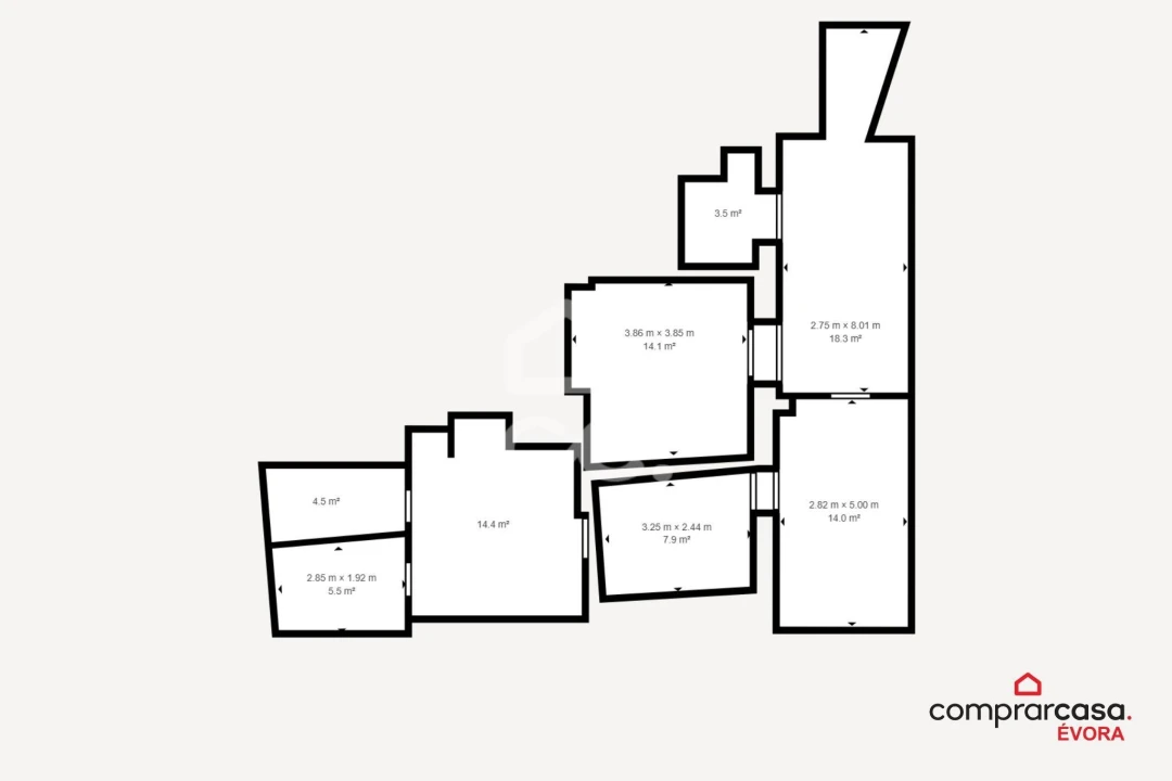 Moradia T1 para Venda em Borba (São Bartolomeu) Foto 12