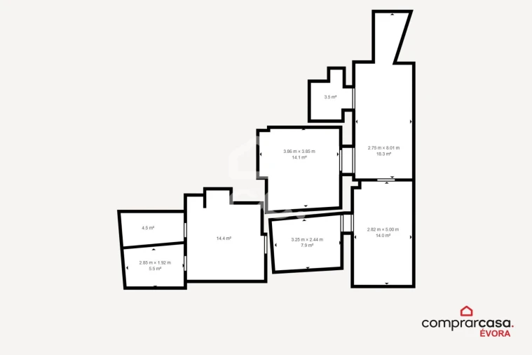 Moradia T1 para Venda em Borba (São Bartolomeu) Foto 12