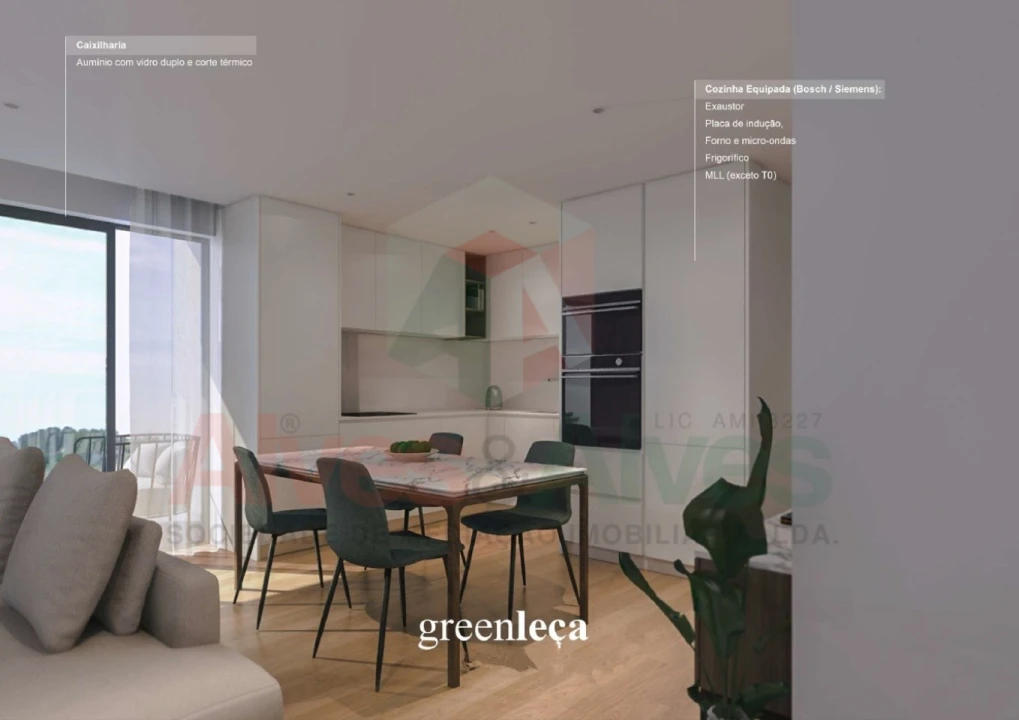 Apartamento T2 para Venda em Custóias, Leça do Balio e Guifões Foto 6