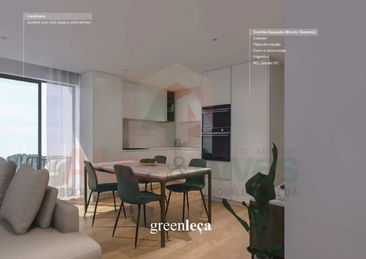 Apartamento T2 para Venda em Custóias, Leça do Balio e Guifões Foto 6