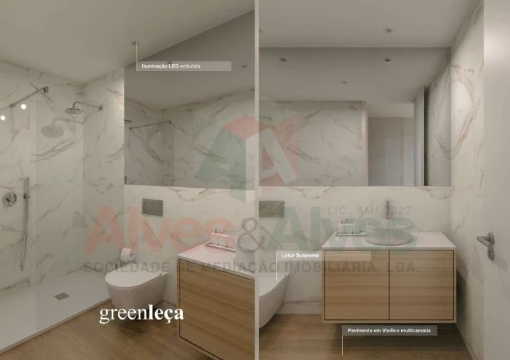 Apartamento T2 para Venda em Custóias, Leça do Balio e Guifões Foto 9