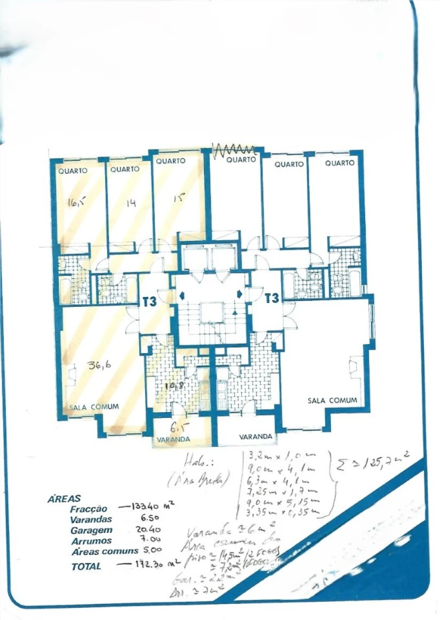 Apartamento T3 para Venda em Ramalde Planta 1