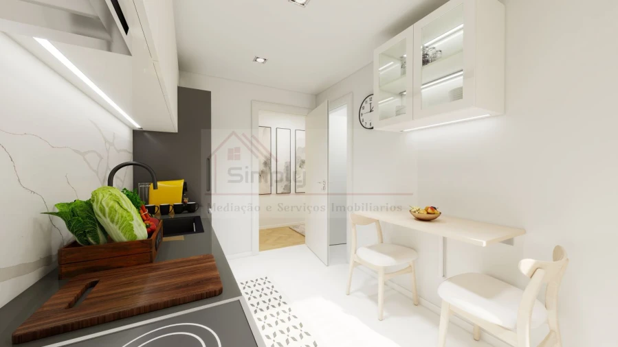 Apartamento T2 para Venda em Ajuda Foto 2