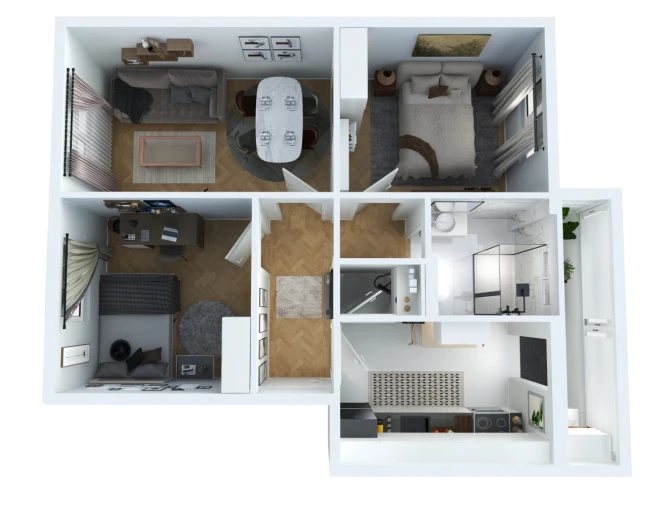 Apartamento T2 para Venda em Ajuda Foto 24