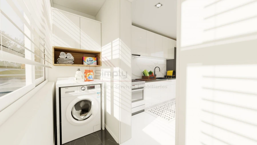 Apartamento T2 para Venda em Ajuda Foto 6