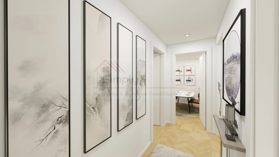 Apartamento T2 para Venda em Ajuda Foto 4