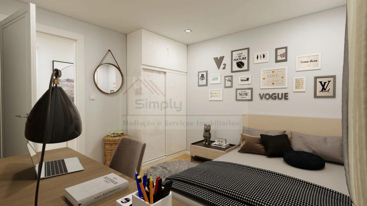 Apartamento T2 para Venda em Ajuda Foto 10