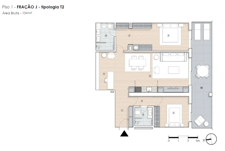 Apartamento T3 para Venda em Paranhos Foto 11