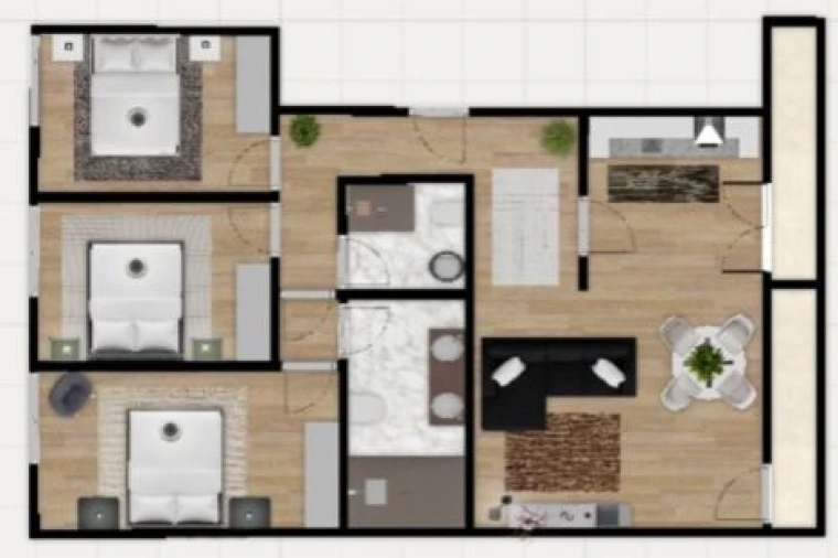 Apartamento T3 para Venda em Benfica Foto 15